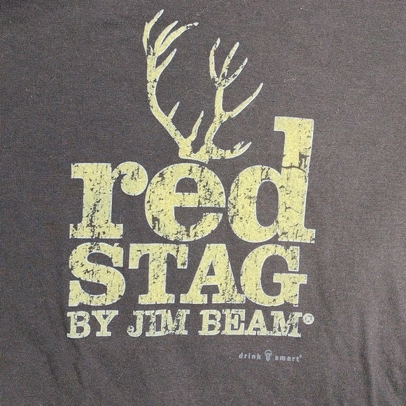 Red stag by Jim Beam women's medium sized t shirt - Picture 2 of 8